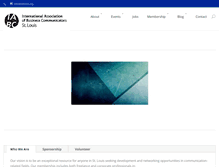 Tablet Screenshot of iabcstl.org